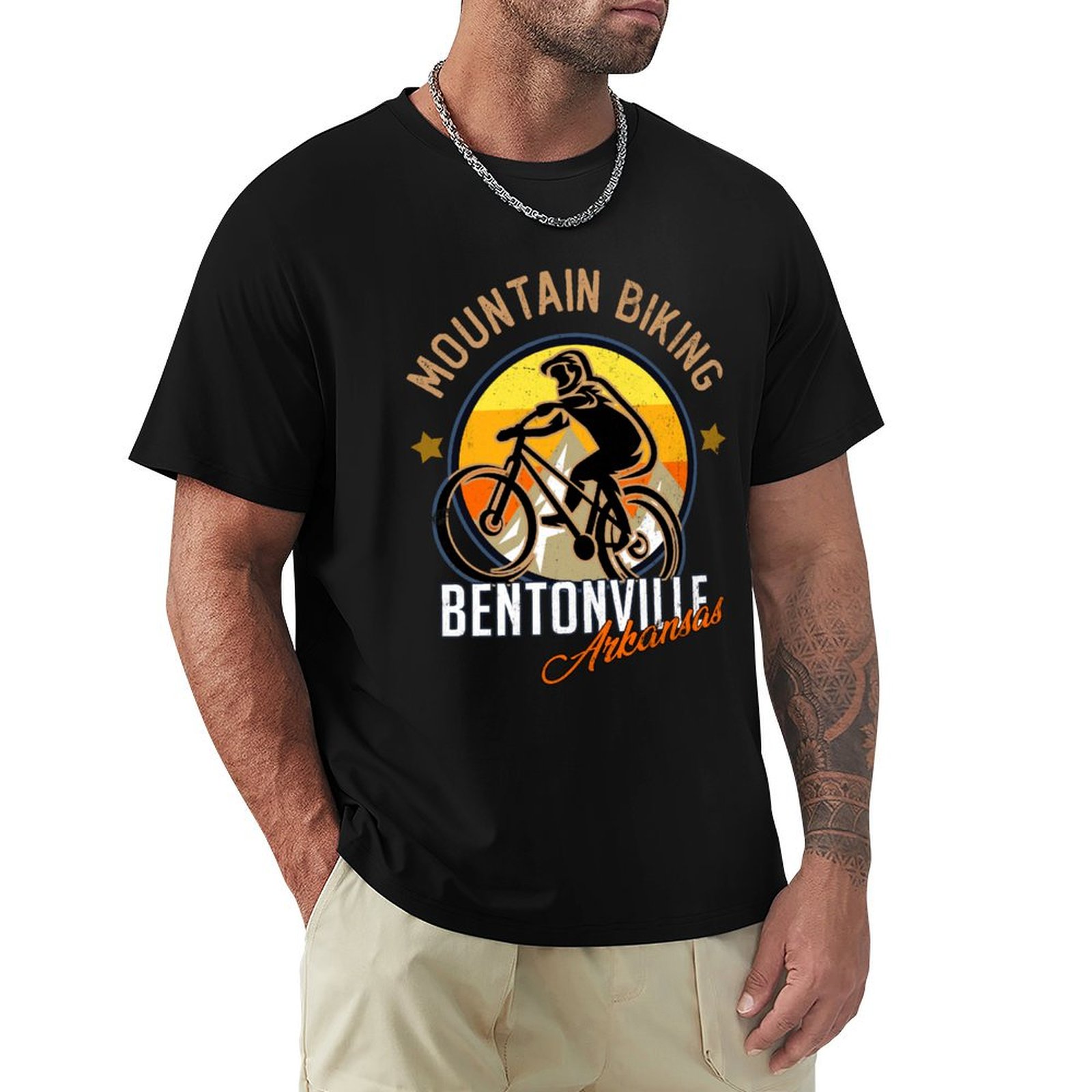 Mountain Biking In Arkansas - bentonville arkansas mountain biking T-Shirt Sweat
