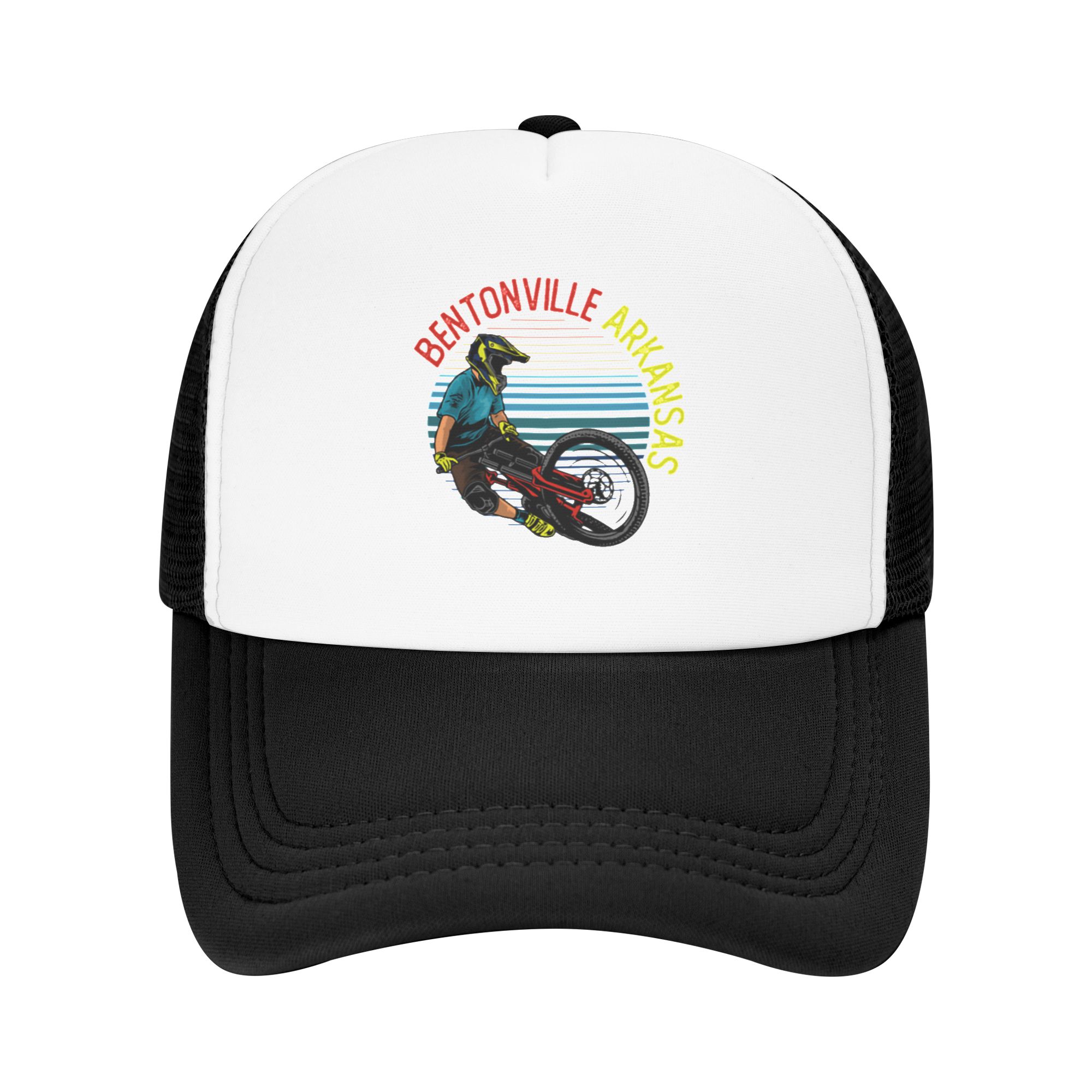 Mountain Biking In Arkansas - Fashion Vintage Retro Bentonville arkansas mountain
