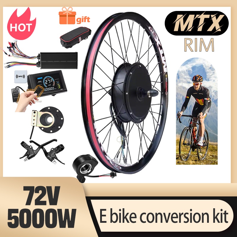 Mountain Biking Gear - MTX39 E bike Conversion Kit 72V