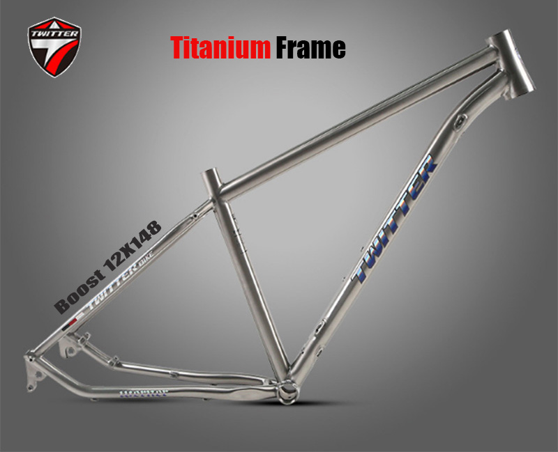 Mountain Biking Uk - Titanium Frame for MTB Bike,Werner,Thru Axle,Boost