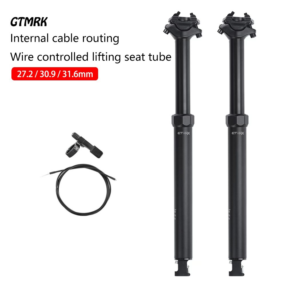 Dropper Post Remote - GTMRK Bike Dropper Seat Post 27.2/30.9/31.6x425mm
