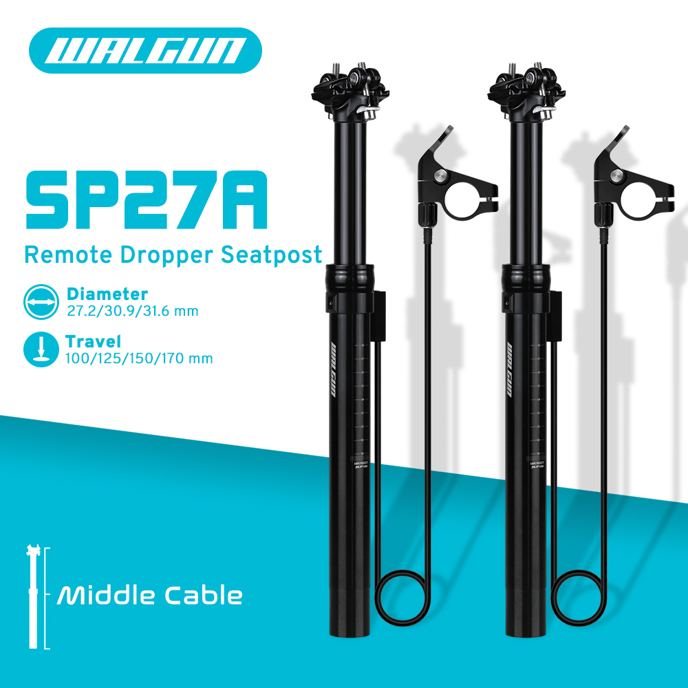 SP27A Bicycle Seat Post Droppe - Dropper Post Remote ulasan dan harga