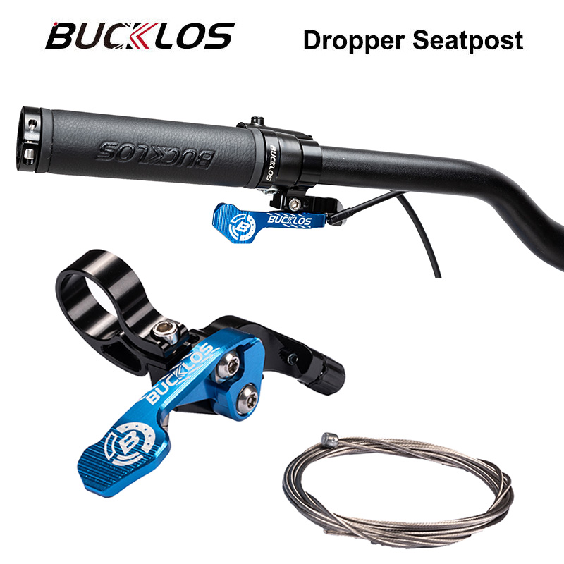 BUCKLOS Telescopic Seatpost Co - Dropper Post Remote ulasan dan harga