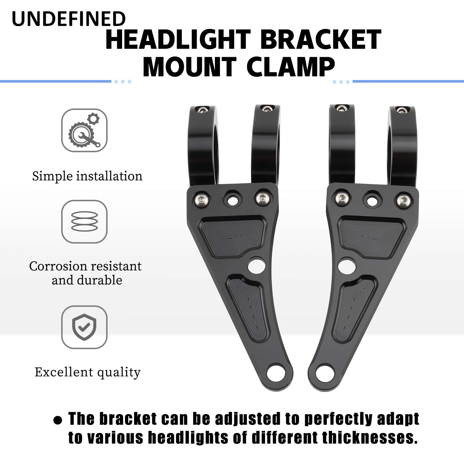 33mm-58mm Headlight Bracket Mo - Mountain Biking With Dog ulasan dan harga