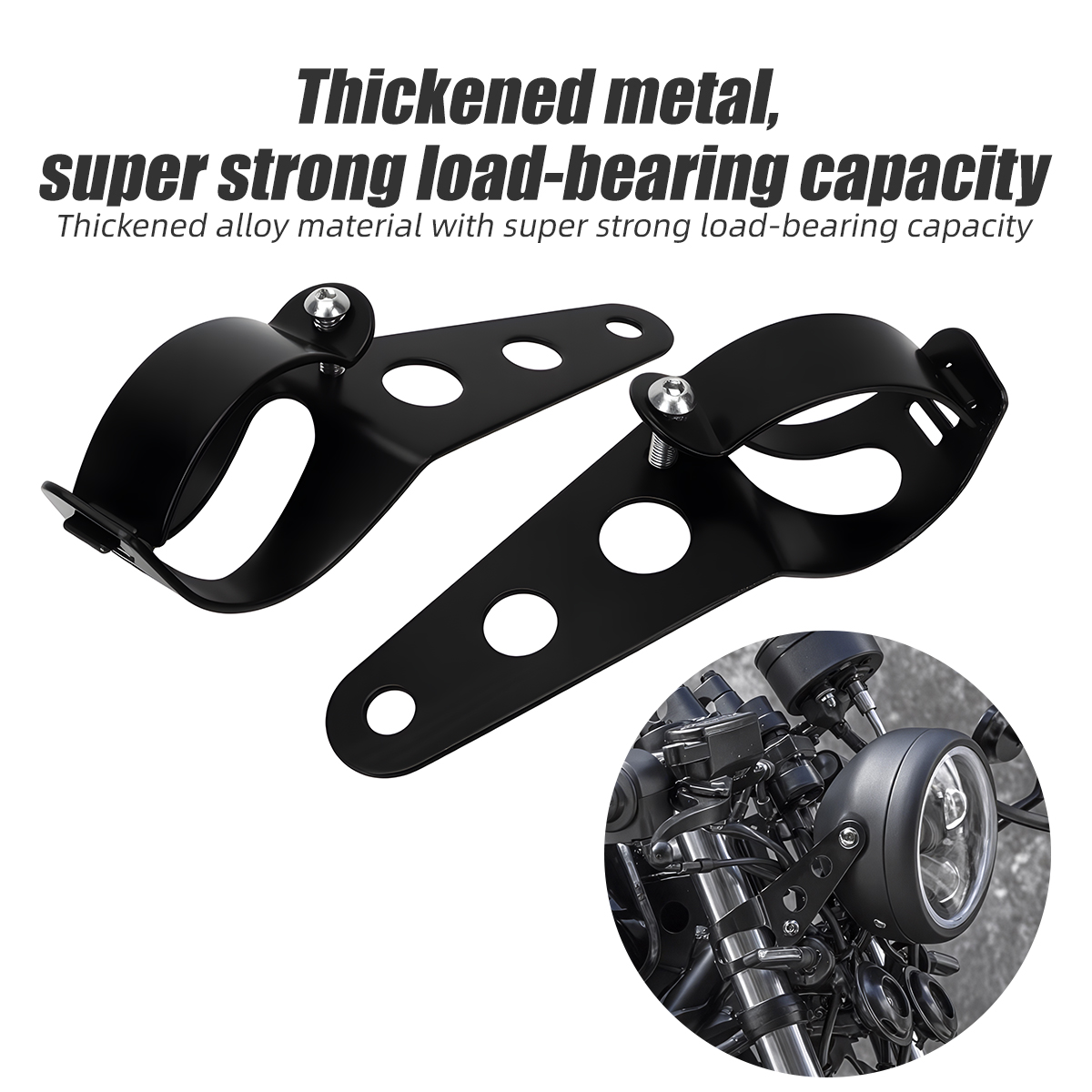 Universal Motorcycle Headlight - Mountain Biking With Dog ulasan dan harga
