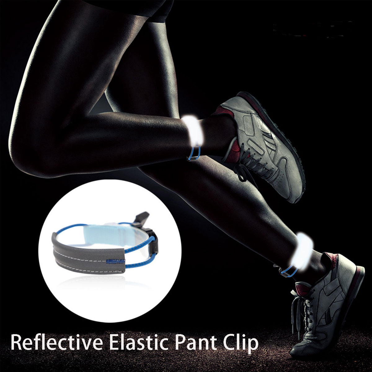Elastic Reflective Cycling Leg - Mountain Biking Gear ulasan dan harga