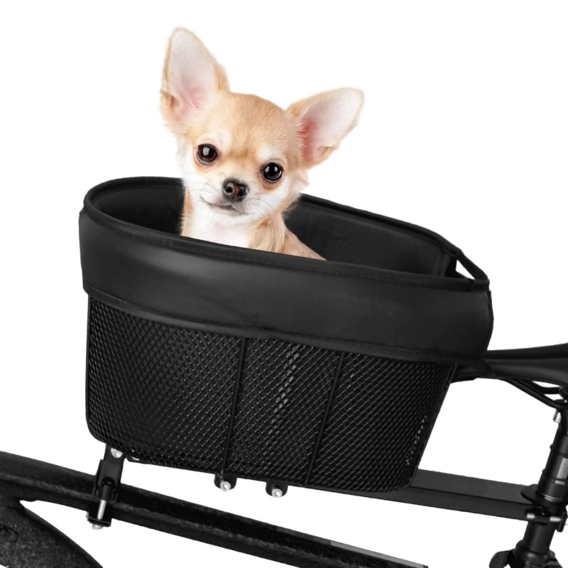 Pet Bicycle Basket Mountain Bi - Mountain Biking With Dog ulasan dan harga