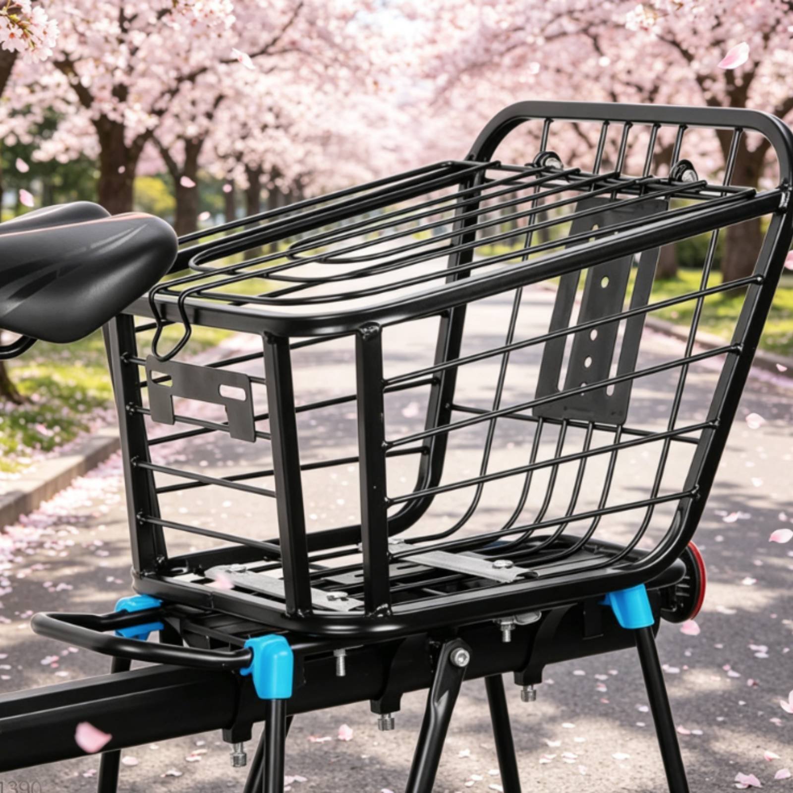 Folding Rear Bike Basket Folda - Mountain Biking Gear ulasan dan harga