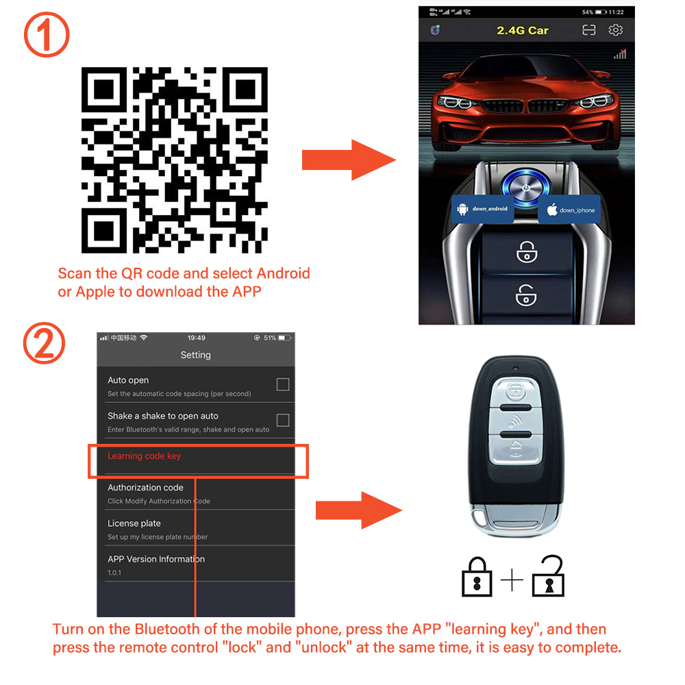 Kirbin Car Alarm With Autostar - Dropper Post Remote ulasan dan harga