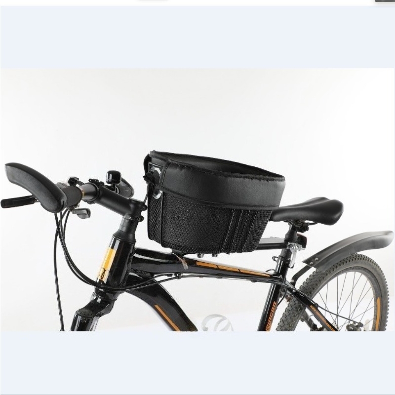 Saddle‑Mount Bicycle Pet Baske - Mountain Biking With Dog ulasan dan harga
