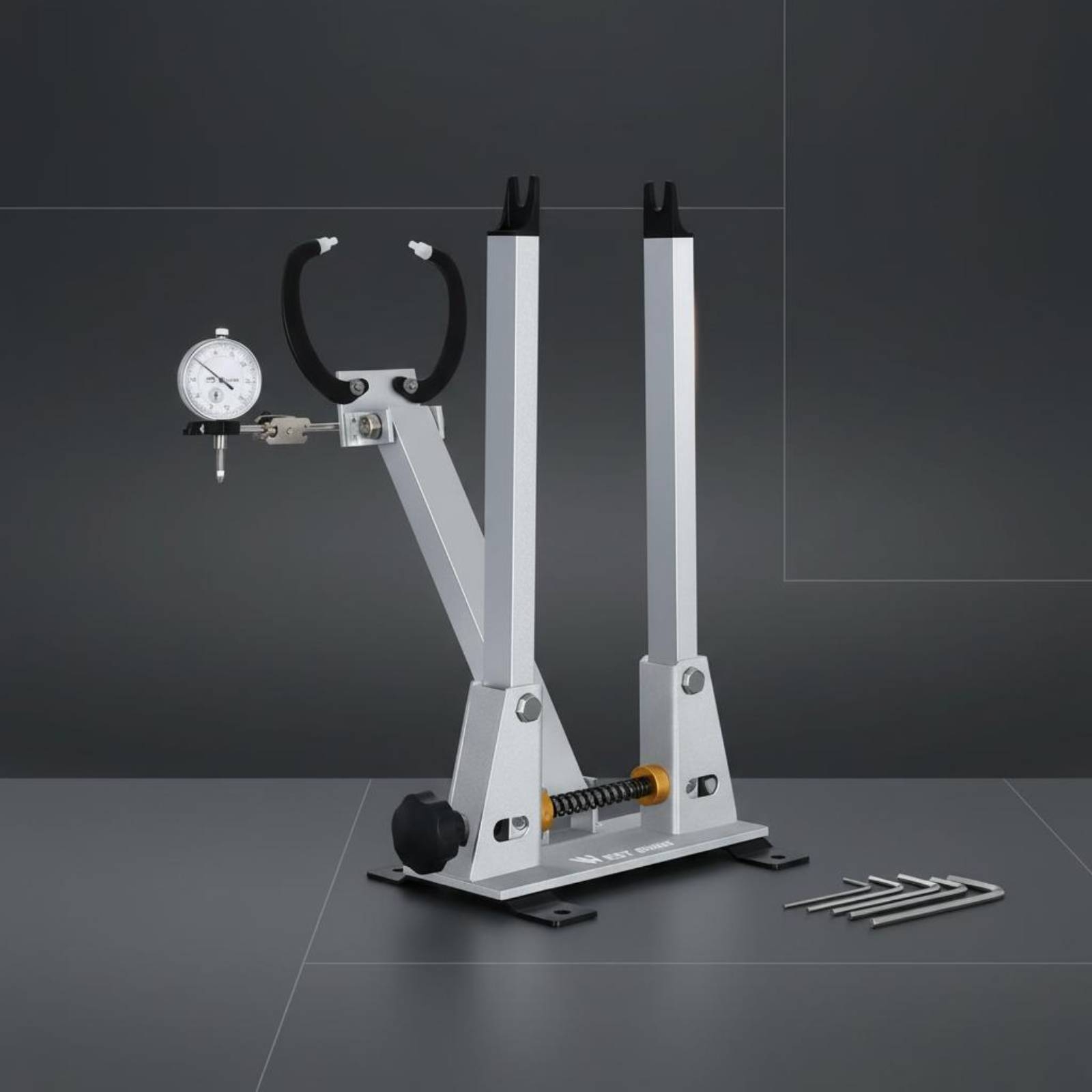Two-Wheeler Wheel Truing Stand - Mountain Biking Gear ulasan dan harga