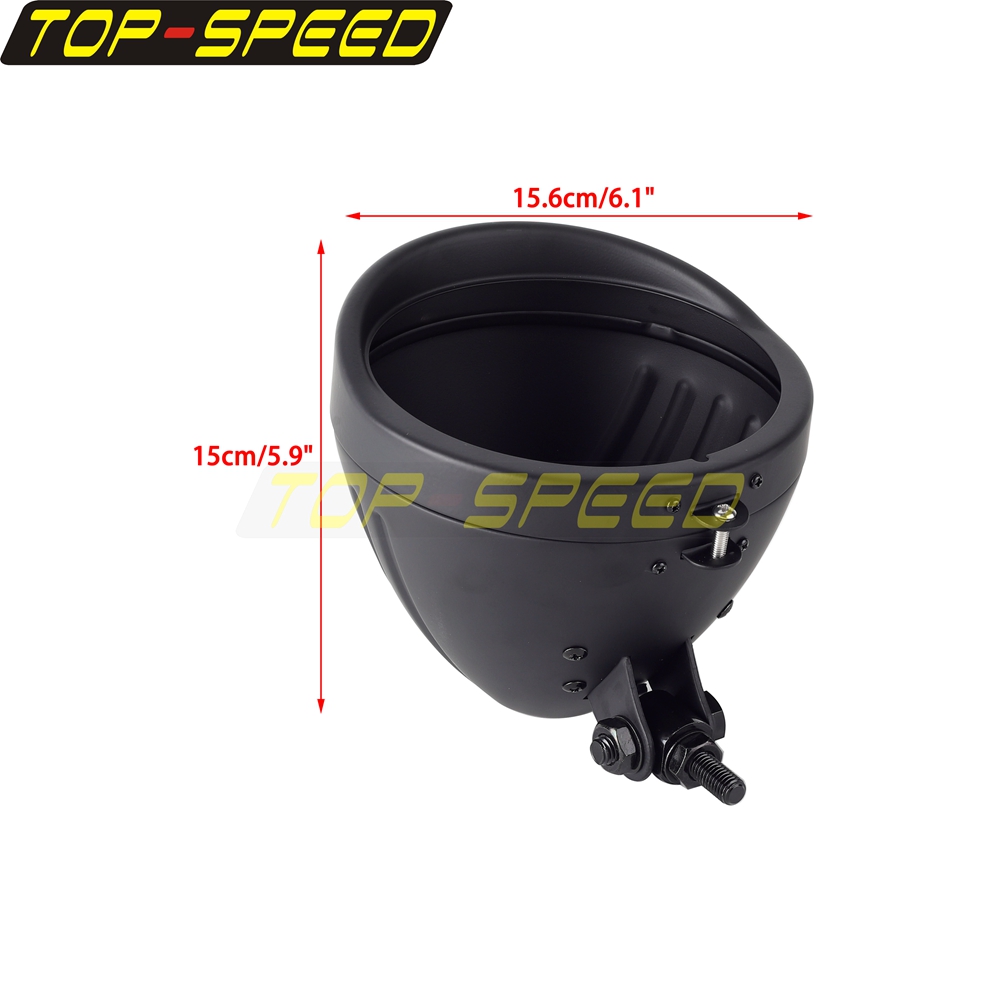 Black/Chrome Motorcycle Headla - Mountain Biking With Dog ulasan dan harga