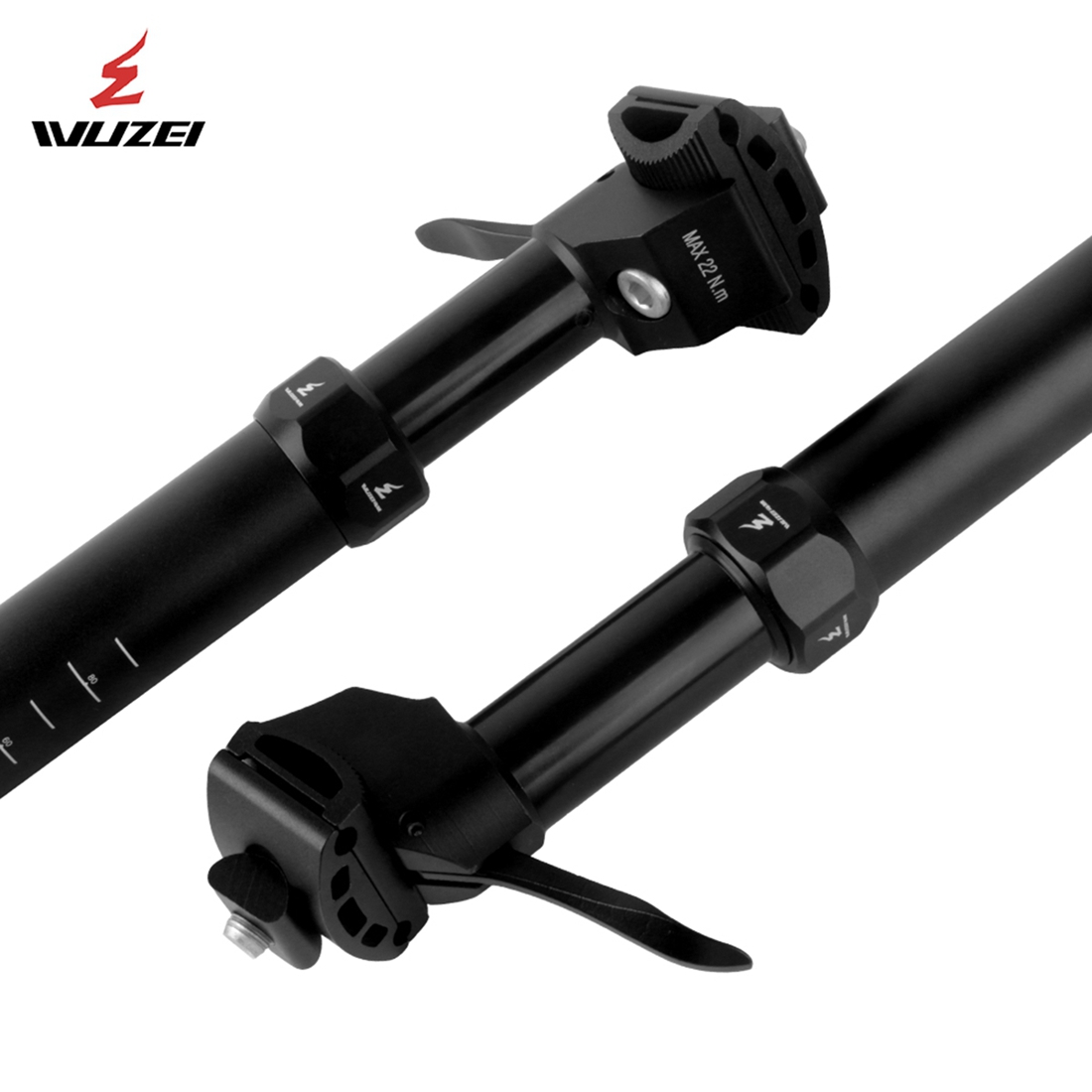 WUZEI MTB Manual Control Dropp - Dropper Post Remote ulasan dan harga